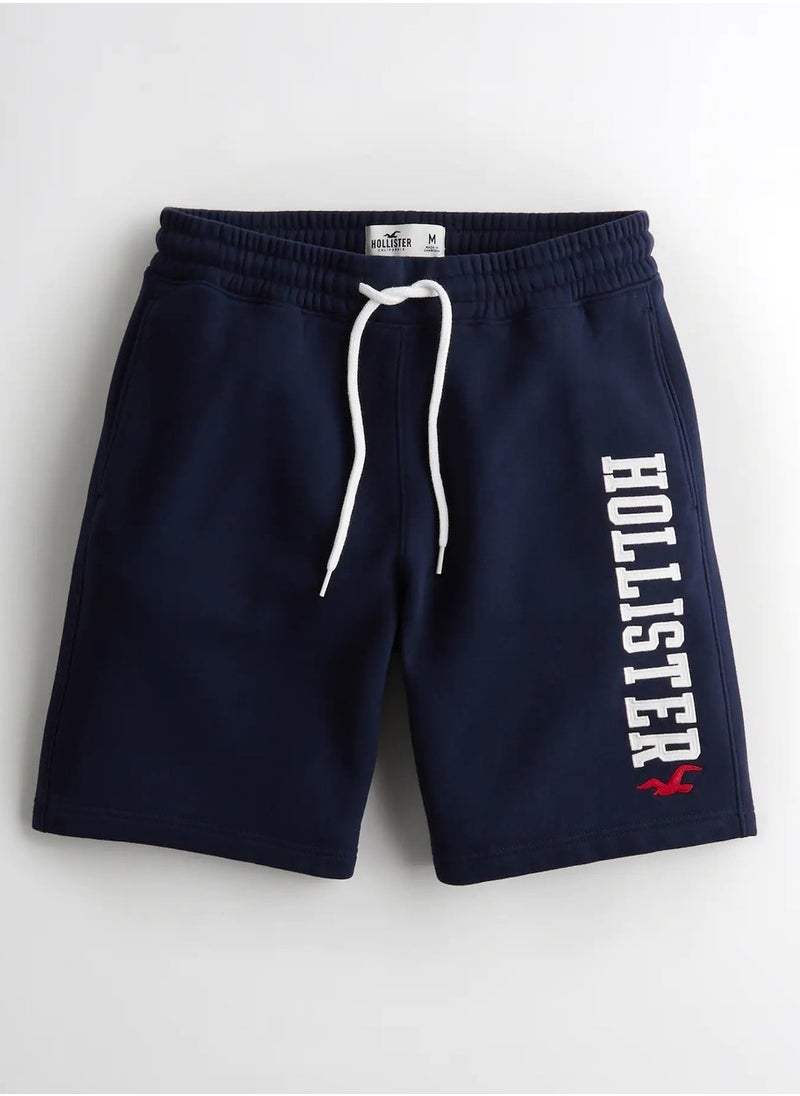 HOLLISTER - Men soft fleece jogger shorts - Image 1