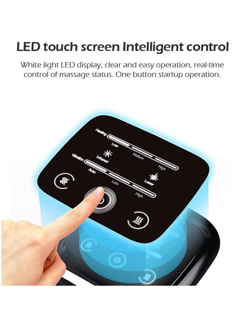 Heated Knee Massager, Knee LED Massager Vibration Knee Massager for Knee - Image 3