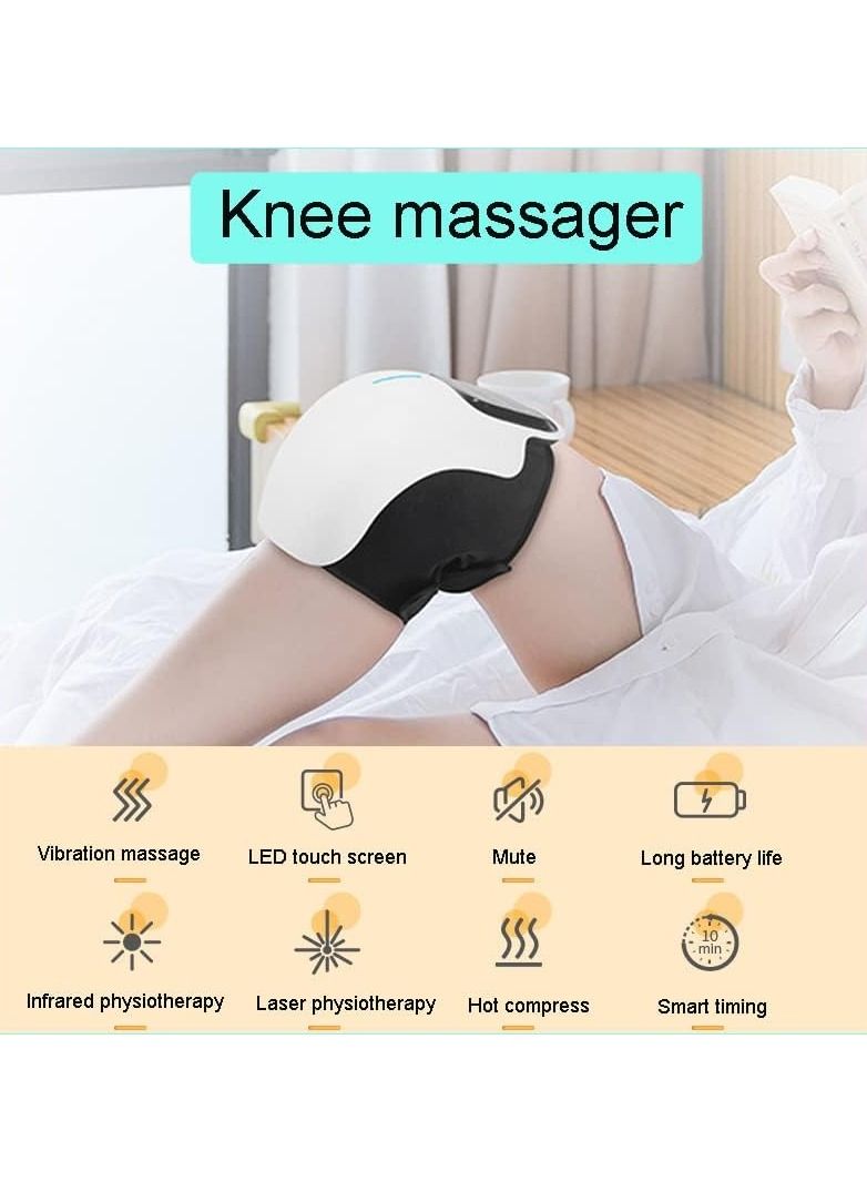 Heated Knee Massager, Knee LED Massager Vibration Knee Massager for Knee - Image 2