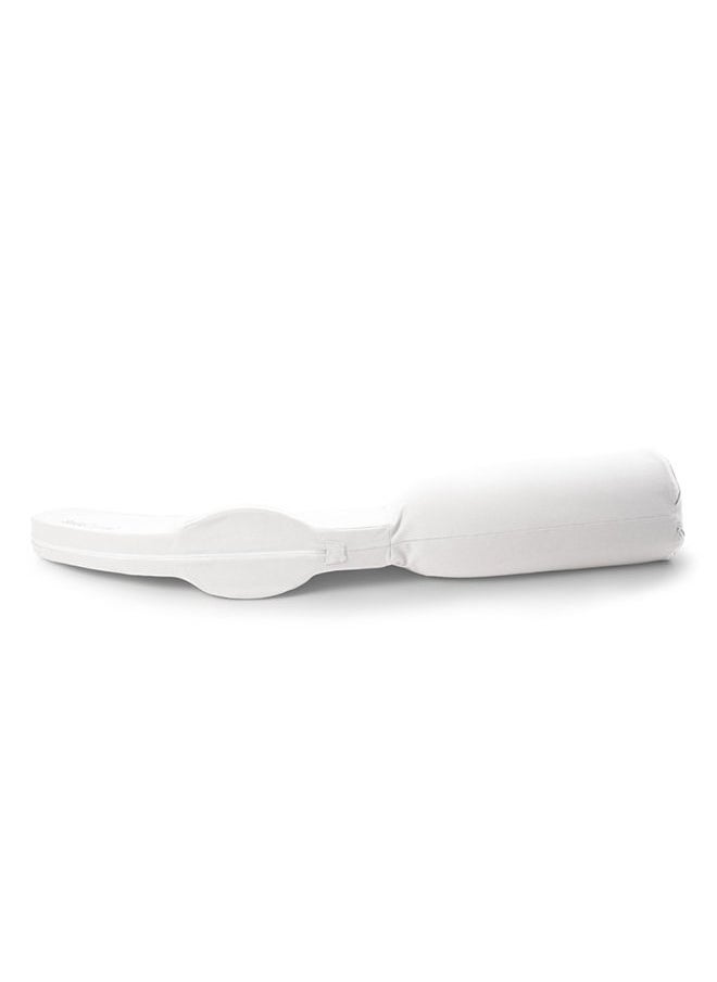 Snuz - وسادة كيرف لدعم الحمل أثناء النوم مع غطاء قابل للغسل، أبيض، 135 × 30 × 25 سم - Image 1