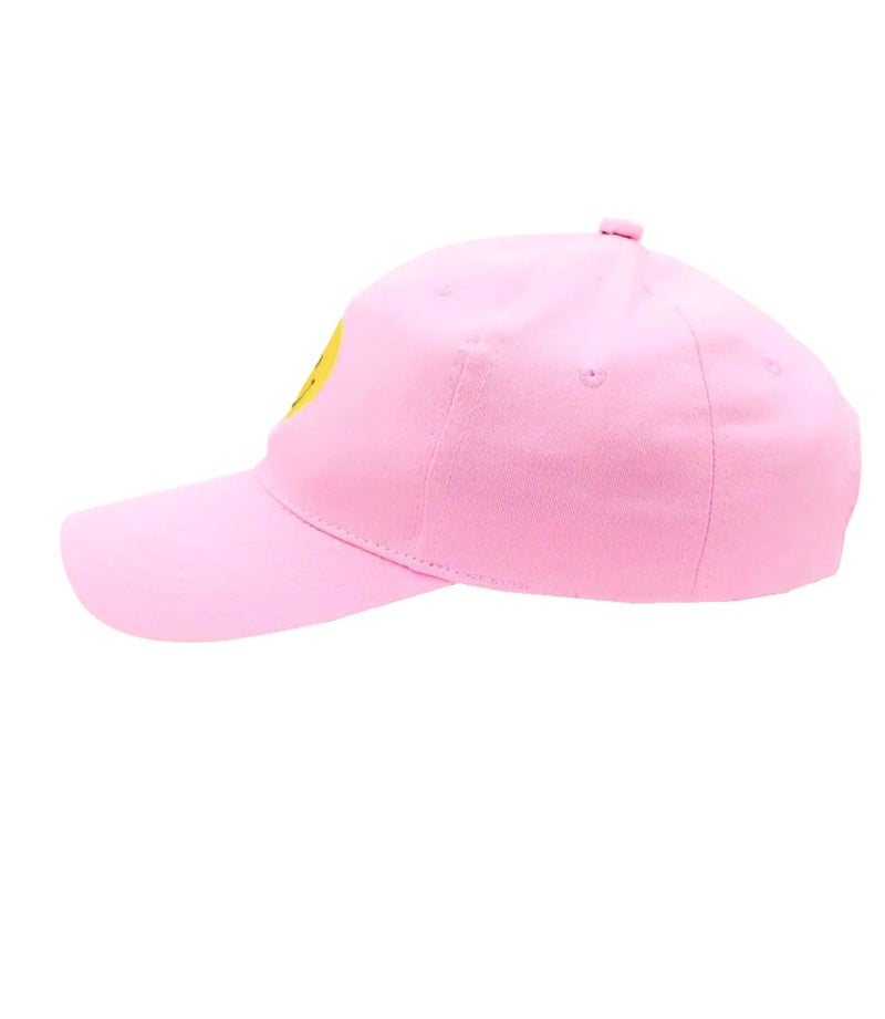 Zacharias Girl's Cotton Pink Cap Free Size (Pack of 1) - Image 4