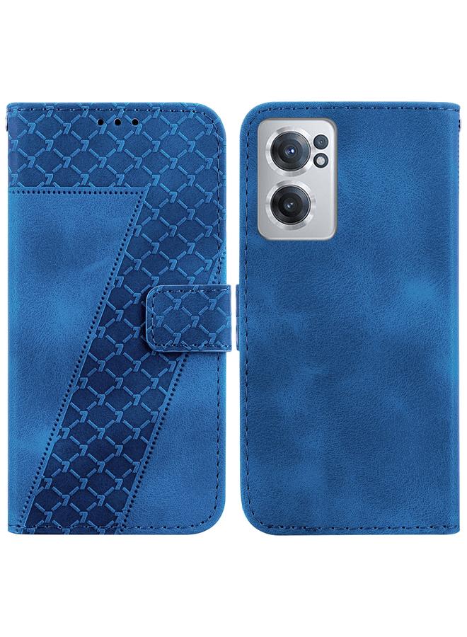 S-TOP Case For OnePlus Nord CE 2 5G Seven-shaped Embossed Leather Phone Case - Image 1