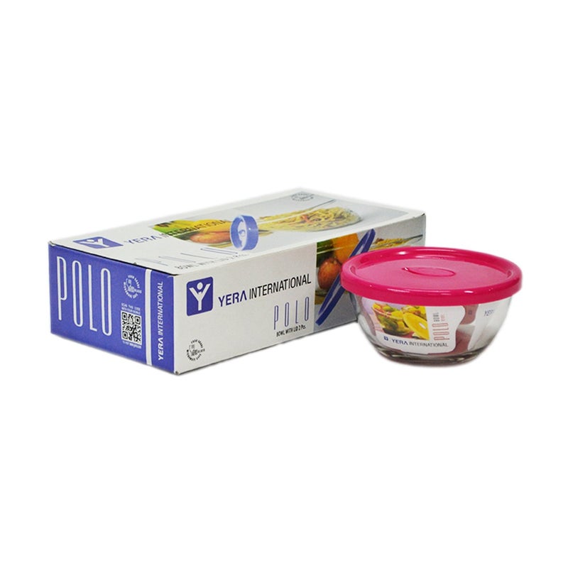 Yera Polo Bowl with Lid - B16FL - (2 x 2 Piece Set) 435 ml. ea. - Image 3