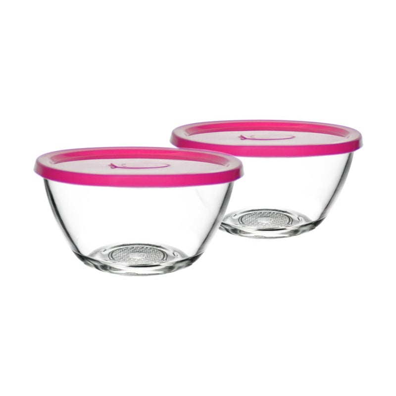 Yera Polo Bowl with Lid - B16FL - (2 x 2 Piece Set) 435 ml. ea. - Image 1