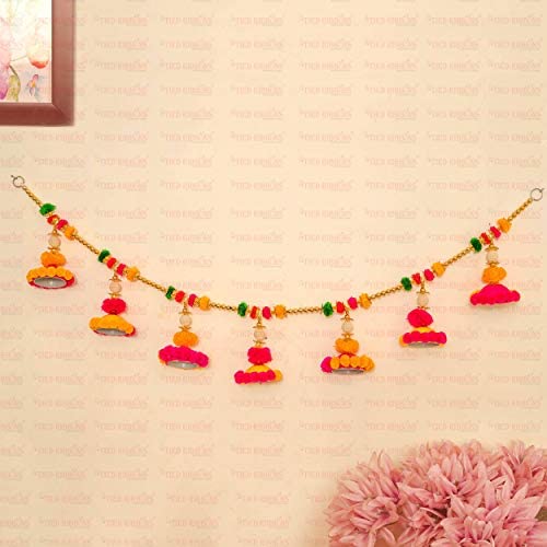TIED RIBBONS TIED RIBBONS Door Hanging Toran Bandhanwar for Home Entrance Door Mandir Puja Room Decoration Items for Home  - Image 1