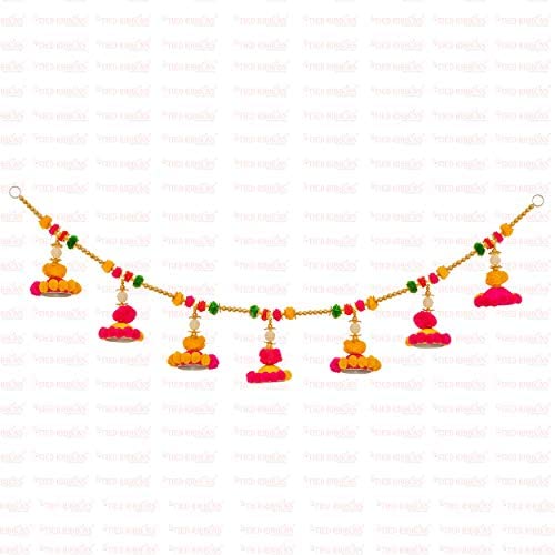 TIED RIBBONS TIED RIBBONS Door Hanging Toran Bandhanwar for Home Entrance Door Mandir Puja Room Decoration Items for Home  - Image 3