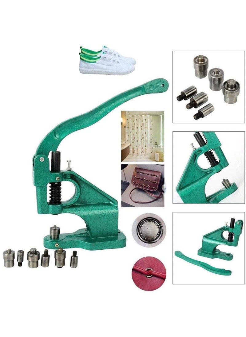 DIY Crafts DIY Crafts CTDIYHI54607 Hand Press Grommet Machine Grommets Eyelet Tool Kit 3 Die Hand Press Grommet Machine 024  - Image 5