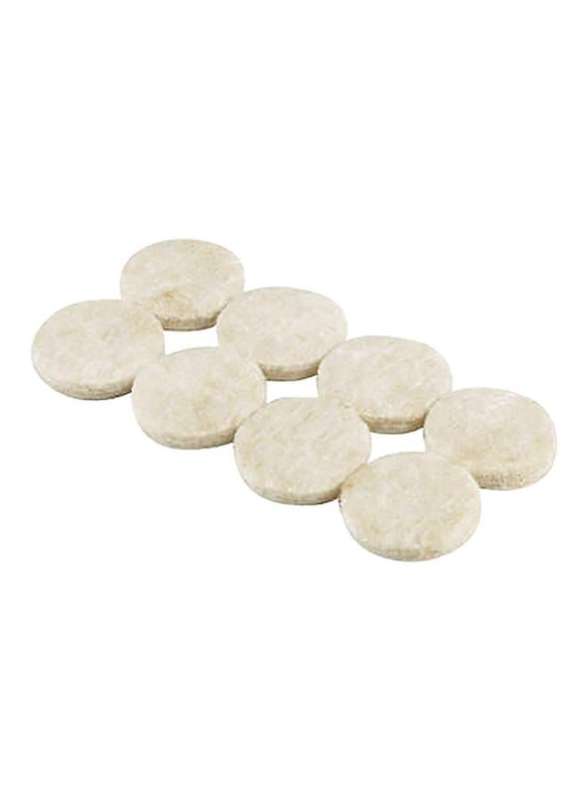 ACE 16-Piece Heavy Duty Self Adhesive Round Felt Pads Brown 1inch - Image 2