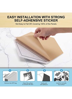 Jorunb 12 Pack Soundproof Wall Panels, Acoustic Panels Self-Adhesive, Acoustic Panels Sound Absorbing High Density, Hexagon Sound Proof Panels for Walls Acoustic Treatment Home Studio Gaming Room, Beige  - Image 5