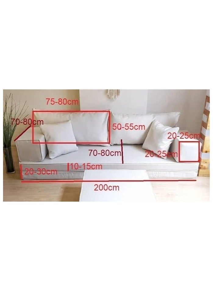 بوبينز هوم طقم أريكة المجلس الإماراتي التقليدي من Poppins HOME قم بترقية غرفة معيشتك اليوم - Image 1