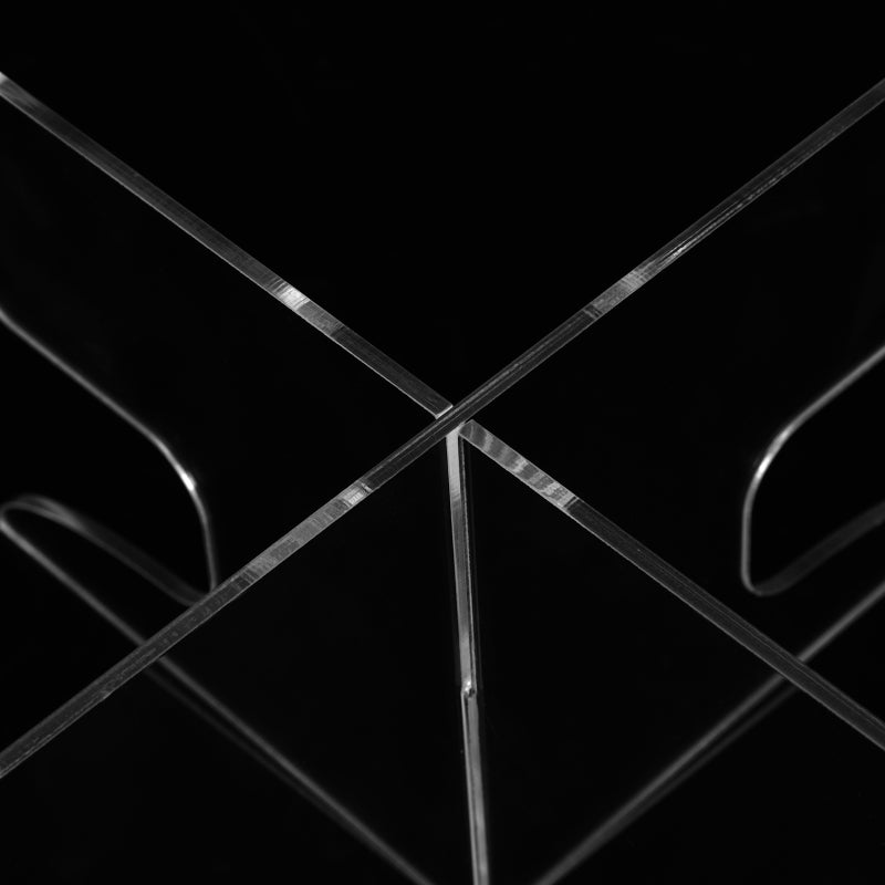 📦 حامل مشروبات أكريليك شفاف مع موزع مشروبات ثابت للاستخدام على الطاولة قطع - Image 2