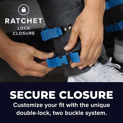 TEETER EZ-Up Gravity Boots - Inversion Decompression Stretching, Back Pain Relief and Core Strength Sit Ups, Hang Upside Down for Home Fitness or Gym Rack Bar - Image 3