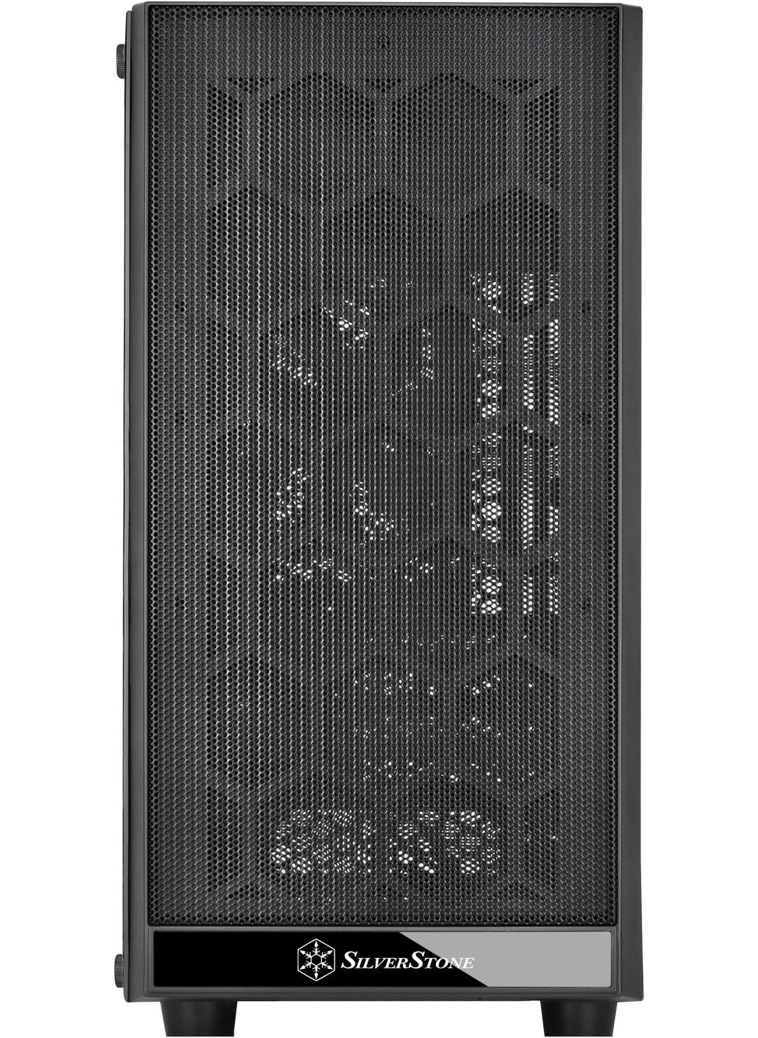 SilverStone SilverStone Technology SSTPS15BRGB MicroATX Computer Case with Tempered Glass and 2 X RGB Front Intake Fans PS15BRGB  - Image 3