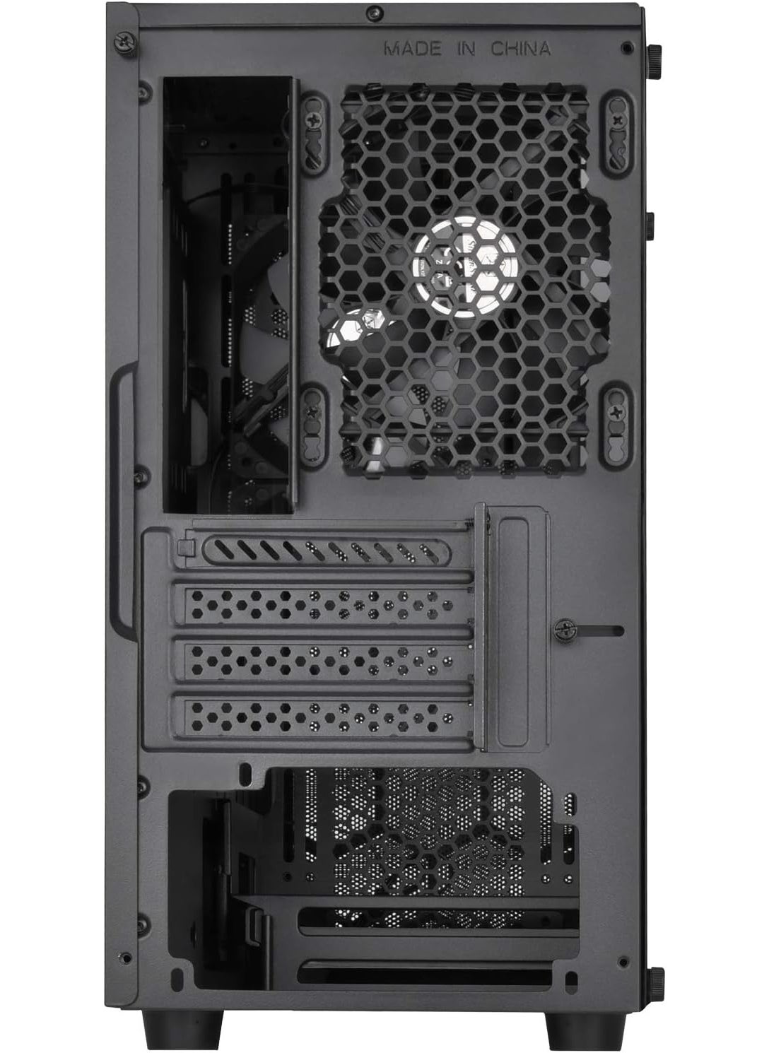 SilverStone SilverStone Technology SSTPS15BRGB MicroATX Computer Case with Tempered Glass and 2 X RGB Front Intake Fans PS15BRGB  - Image 5