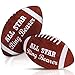 Deekin Deekin 2 Pieces All Star Ring Bearer Football Plush Baby Football Stuffed Fluffy Toddler Football Thank You Wedding  - Image 2