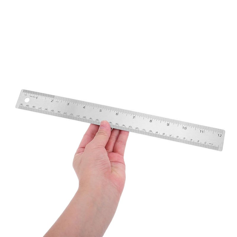 [Selling out fast] DOITOOL Stainless Steel Metal Ruler with Cork Backing 12 Inch Precision Metric Scale Non-Slip Straight Edge Measuring Tool for Engineering Office and School Use Scratch resistant Customized for Gulf demands Quick assemble Quick delivery Riyadh Jeddah Gulf user preference oriented build Long lasting universal build Reliable quality Cost-effective pick Globally popular elegant design Low maintenance Easy store & operate Remote village delivery cover Carefully selected solid material Repeated detach compatible build Local inventory listed item Popular across Saudi cities Indoor & outdoor suitable All item simple matching build Local available supply All temp range compatible build Consistent steady quality Don’t miss deal Modern practical shape Connectable modular - Image 4