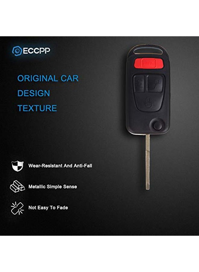 ECCPP Replacement fit for Uncut Keyless Entry Remote Control Car Key Fob Shell Case Mercedes Benz Series 94-2005 NCZMB1K (Pack of 2) - Image 3