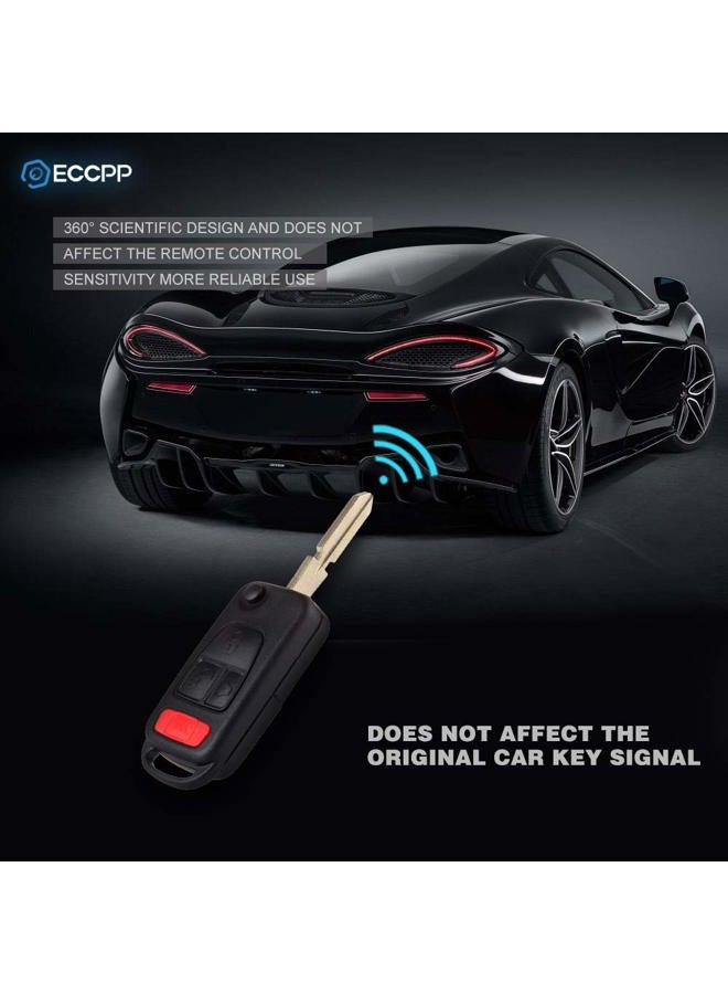 ECCPP Replacement fit for Uncut Keyless Entry Remote Control Car Key Fob Shell Case Mercedes Benz Series 94-2005 NCZMB1K (Pack of 2) - Image 4