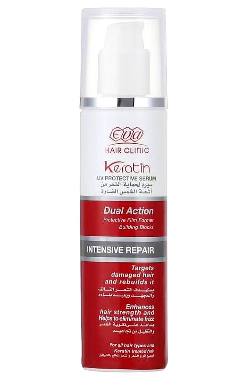 إيفا هير كلينيك كيراتين سيرم لحماية الشعر من أشعة الشمس الضارة 100ملليلتر