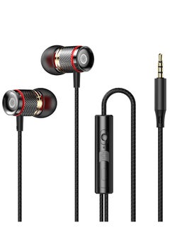 Generic New in-ear music earphone earplugs (black)  - Image 1