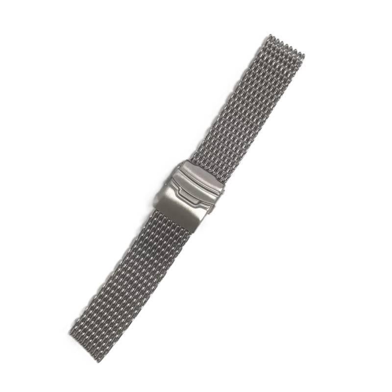 AD سوار ساعة ذكية سوار نايلون حلقي متوافق مع Samsung Galaxy Watch بملاءمة قابلة للتعديل وحزام بديل للاستخدام اليومي باللون فضي قابل للتعديل باللون الفضي - Image 1