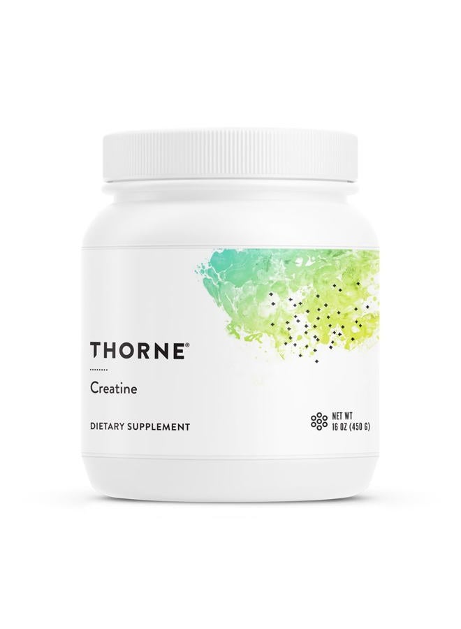 Thorne كرياتين - كرياتين مونوهيدرات، مسحوق الأحماض الأمينية - دعم العضلات، الطاقة الخلوية والوظيفة الإدراكية* - خالي من الغلوتين، كيتو - معتمد من NSF للرياضة - 16 أونصة - 90 حصة - Image 1
