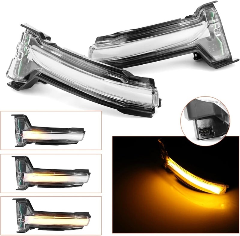 DEMULAX Car Turn Signal Lights for Ford Focus 2019-2020 - Image 4