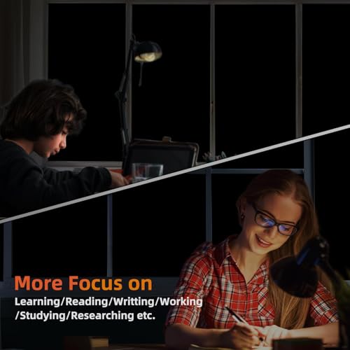COSMOS STARÂ™ One Way Mirror Privacy Window Film Daytime Privacy Film,Heat Control Anti UV Refl Window Tint for Home and Office (20"x80" Inches, Blackout Film)-Self-Adhesive - Image 4
