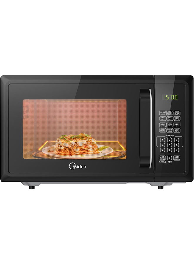 Midea Digital Solo Microwave Oven With 11 Power Levels, 900W, Electronic Touch Control, Child-Safety-Lock, Defrost Function, Fast Reheat, Pull Open Door Handle, Good For Home And Office 25 L 900 W EM925A2GUBK Black - Image 1