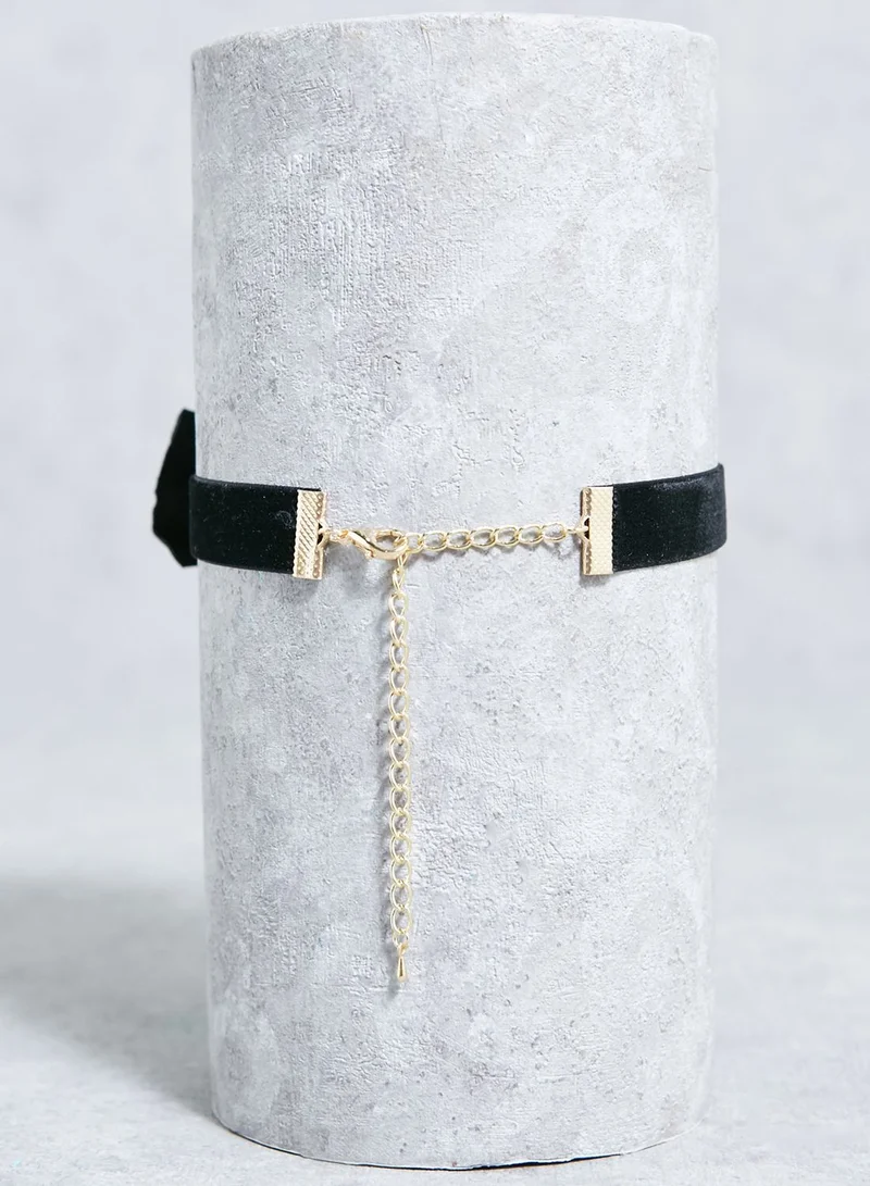 Ginger Bow Tie Choker