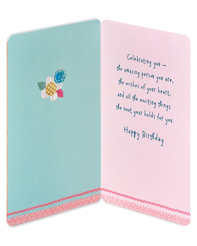 American Greetings 16th Birthday Card for Her (Sweet 16 Cake) - Image 2