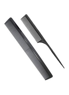 Professional Teasing Comb, Fine and Wide Tooth Hair Barber Comb, Black Carbon Fiber Cutting / Styling / Hairdressing Comb For All Hair Types - pzsku/Z3E2CFD0A82DB9EAB7817Z/45/_/1732689772/3f528743-8b17-477a-9bcf-1219d643bab1