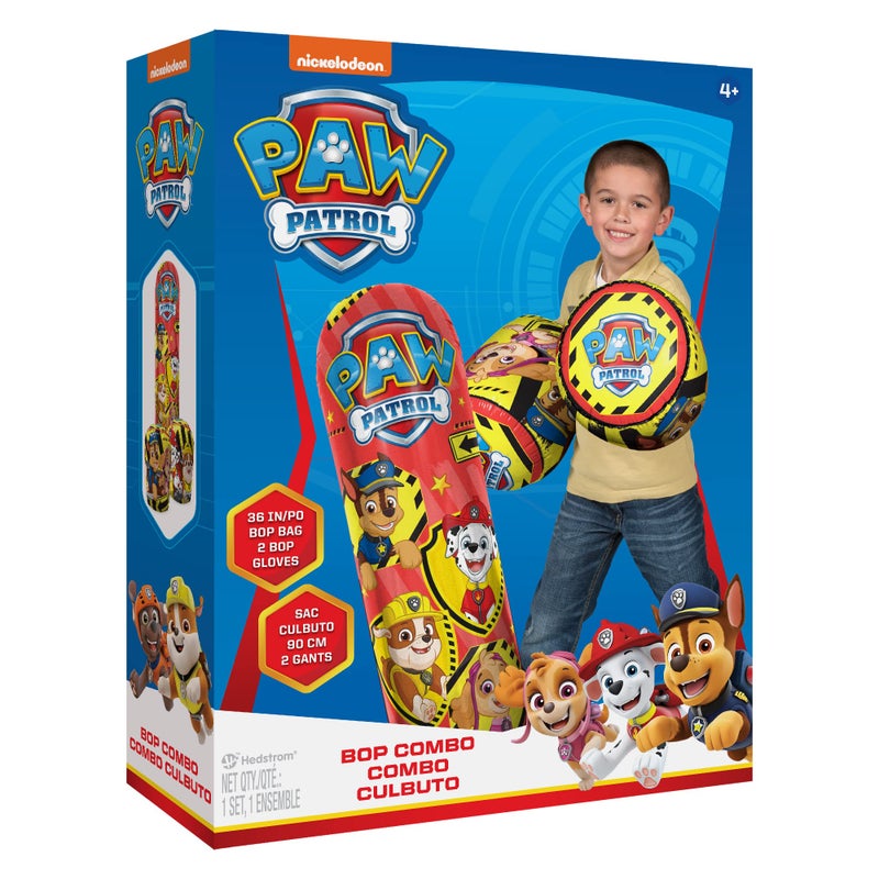 Hedstrom PAW Patrol Bop Bag and Gloves Combo Set 36 Inch 5685482 - Image 3