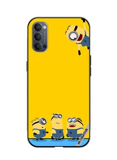 VR CREATIVE Protective Case Cover For Oppo Reno4 Pro 5G Minions Design Multicolour  - Image 1