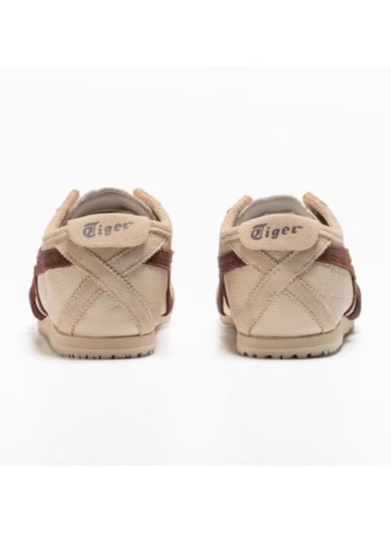 Onitsuka Tiger Mexico 66 Athlesiure Sneakers Off-White/Brown - Image 3