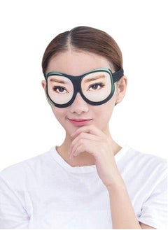 1Pcs 3D Funny Eyeshade Soft Sleep Eye Mask with Adjustable Head Strap for Travel, Game, Party, Rest, Sleeping