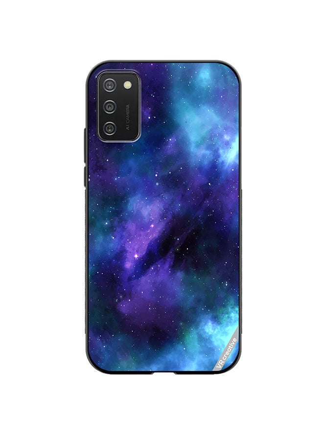 VR CREATIVE Protective Case Cover For Samsung Galaxy A03s Galaxy Colorful Clouds Design Multicolour - Image 1
