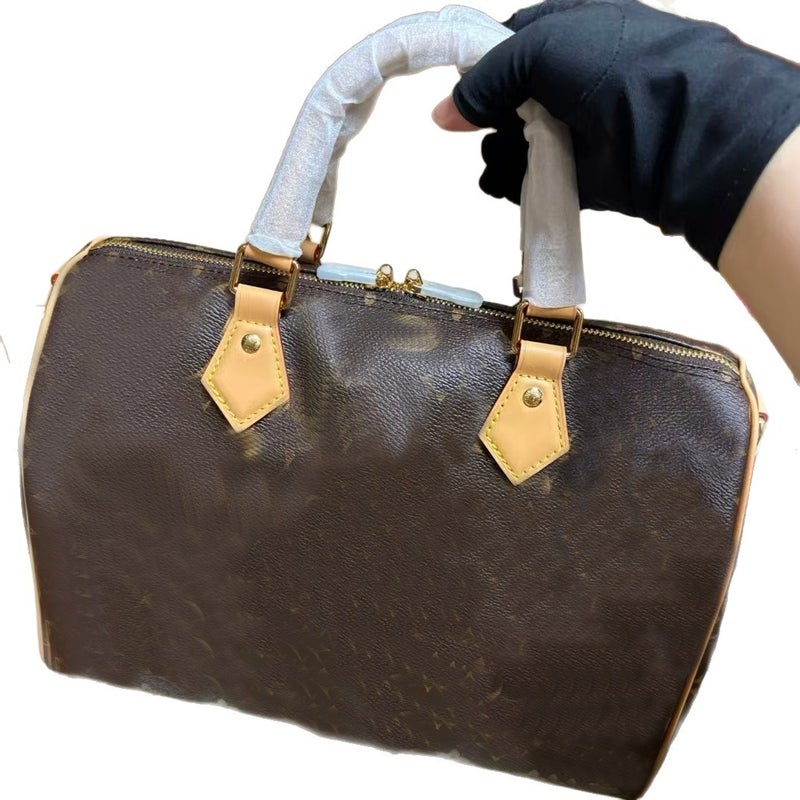 L Brand Speedy 30 Boho Handbag - Image 4