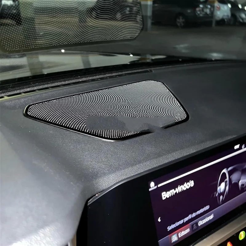 QASULER Car Dashboard Speaker Cover Trim for BMW 3 Series G20 - Image 2