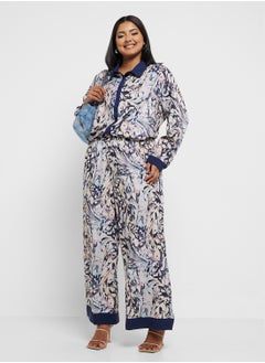 Ella Plus Floral Print Shirt & Pant Set  - Image 5