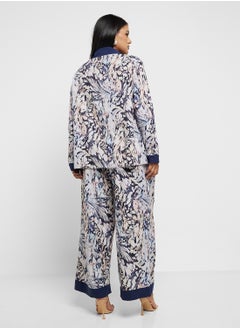 Ella Plus Floral Print Shirt & Pant Set  - Image 2