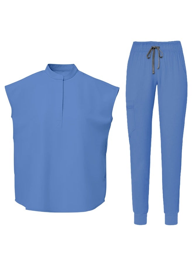 NIBEMINENT Fashion Hospital Doctor Work Clothes Women Clinical Surgical Uniforms Medical Scrubs Uniforms Nurse Accessories Dental Workwear - Image 1