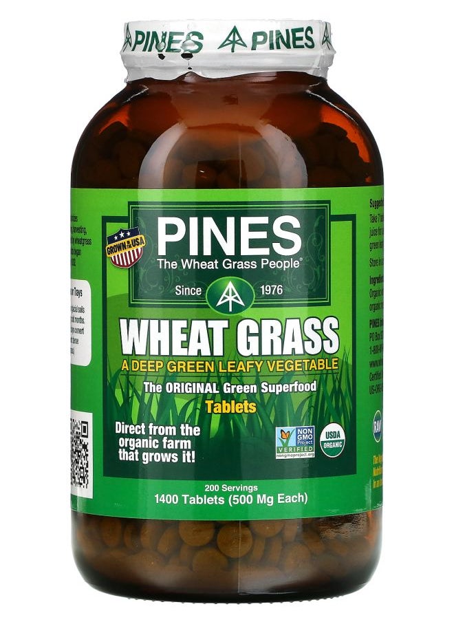 Wheat Grass 500 mg 1400 Tablets - pzsku/Z3E2D8088344E7555DD1FZ/45/_/1729515369/f84dee85-c17c-4128-857f-efee6b86a61d