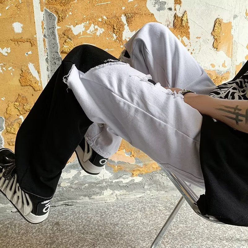 Unisex Casual Daily Denim Jeans - Image 3