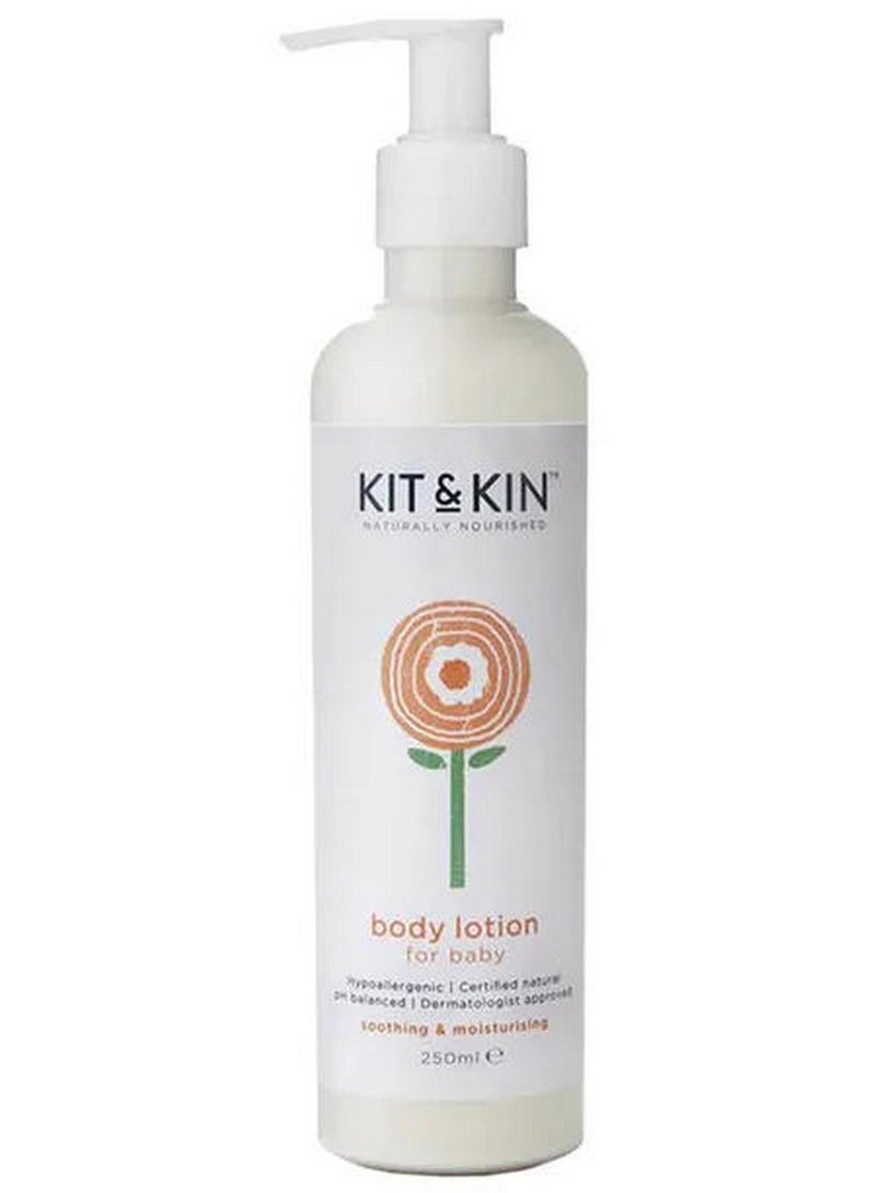 Kit & Kin Naturally Nourished Baby Body Lotion Soothing & Moisturizing 250 ML - Image 1