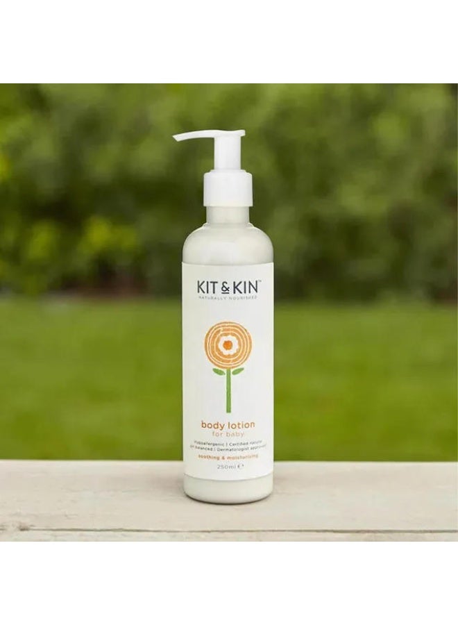 Kit & Kin Naturally Nourished Baby Body Lotion Soothing & Moisturizing 250 ML - Image 3