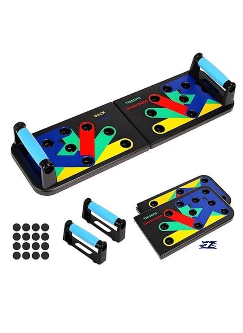 ELTRAZONE Strength Max Push-up Board – Multi-Functional Home Workout Bar System, Portable Gym for Men & Women, Barbell for Chest Muscle Exercise, Fat Burner – Perfect Gift for Boyfriend  - Image 1