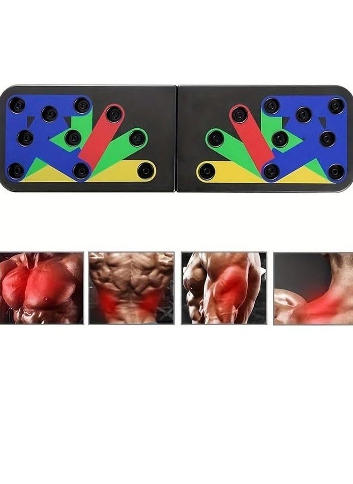 ELTRAZONE Strength Max Push-up Board – Multi-Functional Home Workout Bar System, Portable Gym for Men & Women, Barbell for Chest Muscle Exercise, Fat Burner – Perfect Gift for Boyfriend  - Image 5