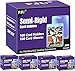 PJU 500ct Semi Rigid Card Holders 500ct Card Sleeves for PSA SGC BGS CSG Graded Card Submissions Semi Rigid Baseball Cards Sleeves Protectors PSA Graded Trading Cards Sleeve - Image 3