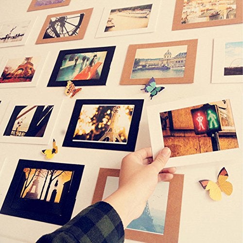 My Party Suppliers My Party Suppliers Baby Shower Wall Hanging Photo Paper Frame Picture Display Modern Art Home Decor Vintage Korean Rectangle House DecorationParty Decoration FramesBaby Welcome Home  - Image 3